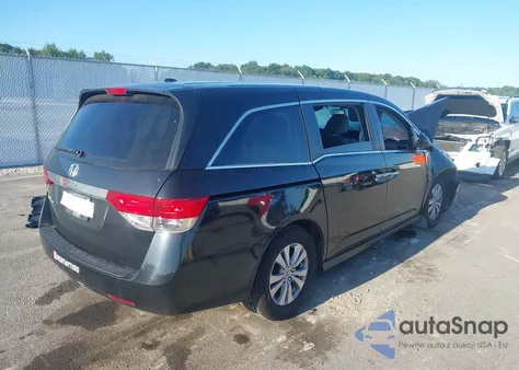 2015 Honda Odyssey Ex-L из США, поврежденный, VIN 5FNRL5H64FB020346